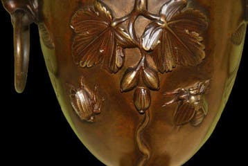 Cassolette en bronze XIXe siècle daprès Clodion. -, Antiek en Kunst