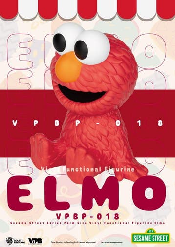 Sesame Street Piggy Spaarpot Elmo 12 cm, Ophalen of Verzenden, Nieuw