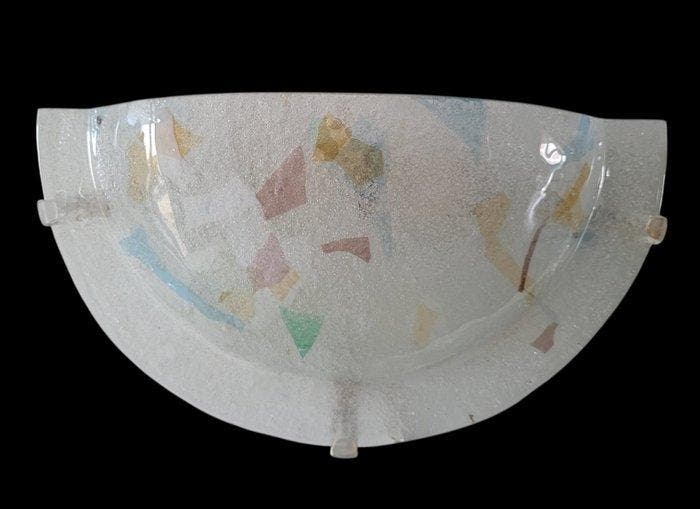 Relux - Lampe murale (2) - Verre de Murano, Antiquités & Art, Curiosités & Brocante