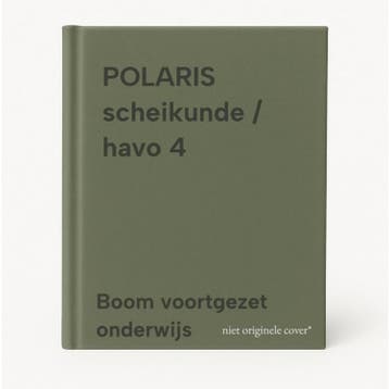 POLARIS scheikunde / havo 4 9789493224117, Verzenden, Zo goed als nieuw, Boom voortgezet onderwijs