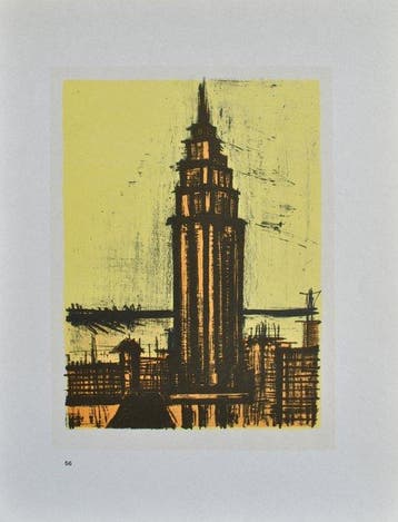 Bernard Buffet (1928-1999) - New York (10 lithographies)