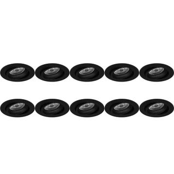 Spot Armatuur 10 Pack - Kantelbare GU10 Inbouwspot van Alumi, Verzenden, Nieuw