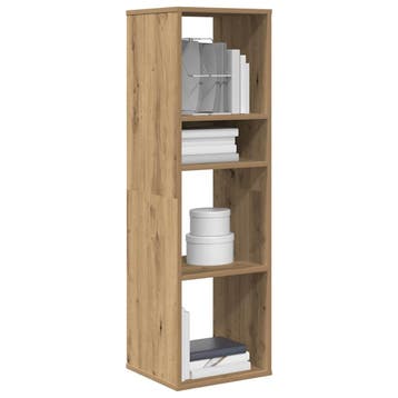 vidaXL Boekenkast 34x31x112 cm bewerkt hout artisanaal, Verzenden, Nieuw