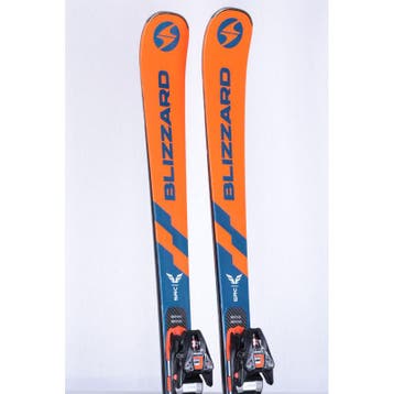160 165 skis BLIZZARD FIREBIRD SRC, orange/blue, grip walk,, Verzenden, Gebruikt