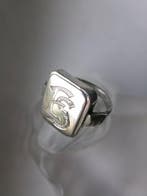 Zilver - Ring - Art Deco zegelmonogram