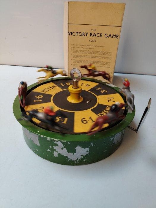Victory Race Game - 1920s - Speelgoed - Frankrijk, Antiquités & Art, Antiquités | Jouets