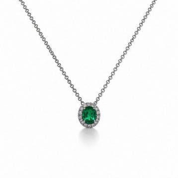Mirco Visconti - Choker halsketting - 18 karaat Witgoud, Handtassen en Accessoires