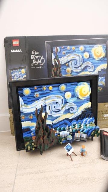 Lego Set - 21333 - Art - The Starry Night (Vincent van Gogh), Nieuw