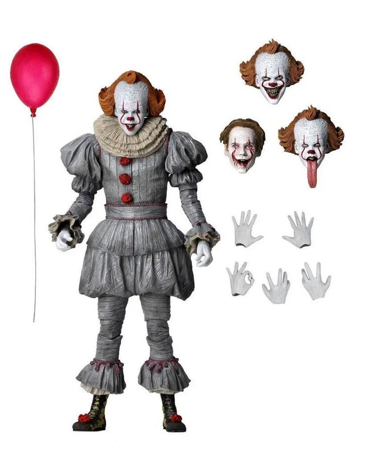 It Chapter Two Action Figure Ultimate Pennywise 18 cm, Verzamelen, Film en Tv, Nieuw, Ophalen of Verzenden