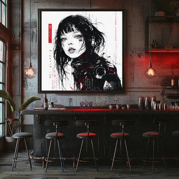 Artxlife - Ghost in the Shell Cyberpunk Girl 6, Nieuw