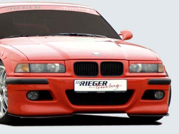 Rieger Voorbumper Sport-Look | 3er E36: - Cabrio, Compact, C, Auto-onderdelen, Verzenden, Nieuw, BMW