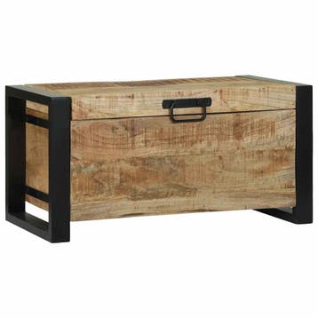 vidaXL Opbergkisten Bruin 60 x 30 x 30 cm Massief mangohout, Verzenden
