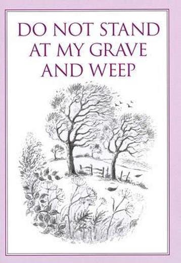 Do Not Stand At My Grave & Weep 9780285633353 Anonymous, Verzenden, Zo goed als nieuw, Anonymous