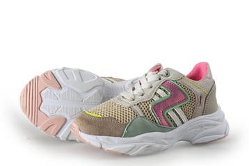 Nelson Sneakers Meisjes in maat 28 Beige, Verzenden, Schoenen