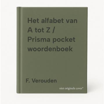 Het alfabet van A tot Z / Prisma pocket woordenboek, Verzenden, Zo goed als nieuw, F. Verouden
