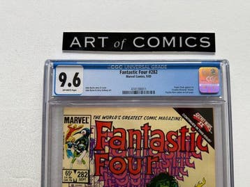 The Fantastic Four #282 - CGC 9.6 - Power Pack, Psycho-Man, Nieuw