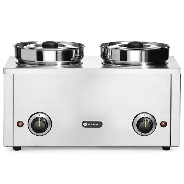 Hotpot Bain-Marie | THERMOSYSTEM | 2x 4L (Ø215mm) |, Zakelijke goederen, Horeca | Keukenapparatuur, Nieuw in verpakking, Verzenden