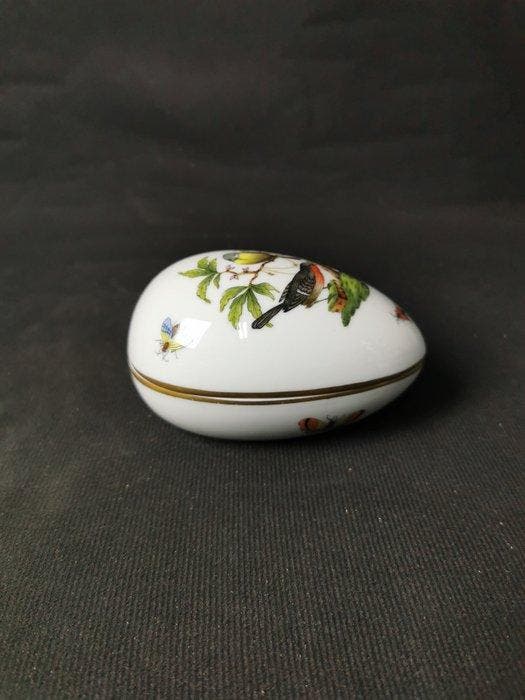 Herend - Rothschild uccello - Scatola - LU.11cm - In ottime, Antiek en Kunst, Antiek | Meubels | Tafels