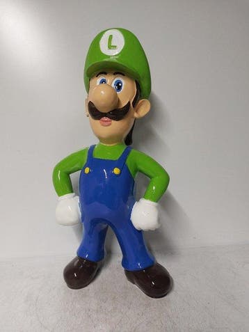 Beeld, mooi afgewerkt beeld Luigi - 70 cm - polyresin