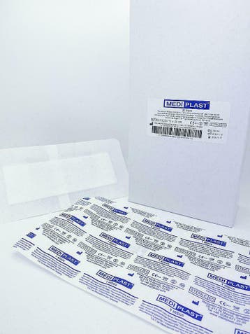Mediplast non-woven Eilandpleister 10cm x 20cm - 30 stuks, Ophalen of Verzenden