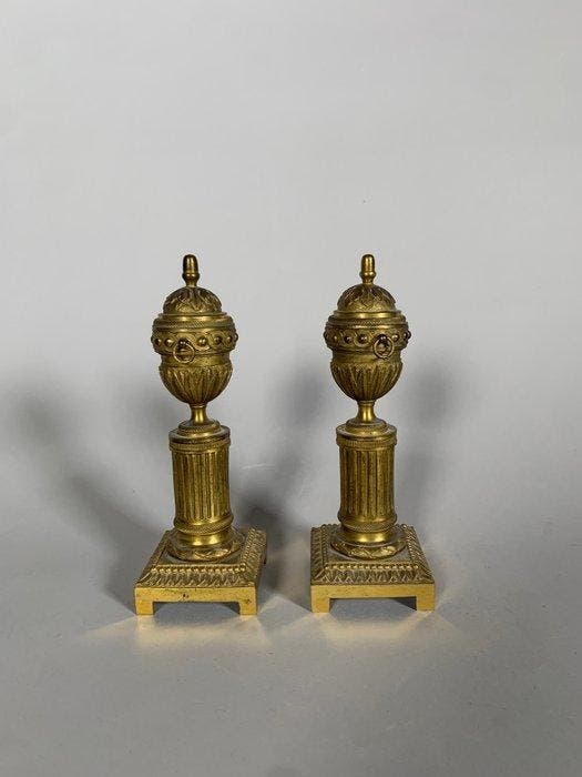 Cassolette (2) - Louis XVI - Brons - dubbel gebruik, Antiek en Kunst, Antiek | Overige Antiek