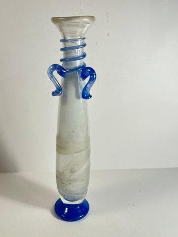 Vase à fleur unique - Verre de Murano, opalescente - Idria /