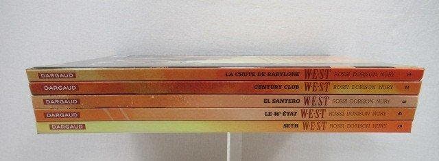 W.E.S.T. T1 à T4 + T6 - 5x C + suppléments - 5 Album -, Livres, BD