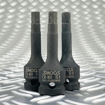 Smoos Losse inbus krachtdop H7 met 1/2 opname - 3 stuks -, Ophalen of Verzenden