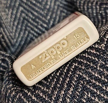 Zippo - Marlboro White Matte - 2015 - Zonder minimumprijs -, Nieuw