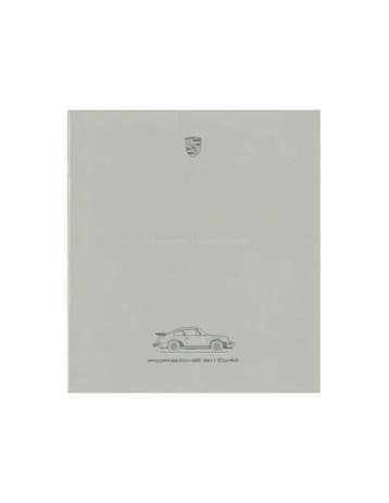 1986 PORSCHE 911 TURBO BROCHURE DUITS, Ophalen of Verzenden