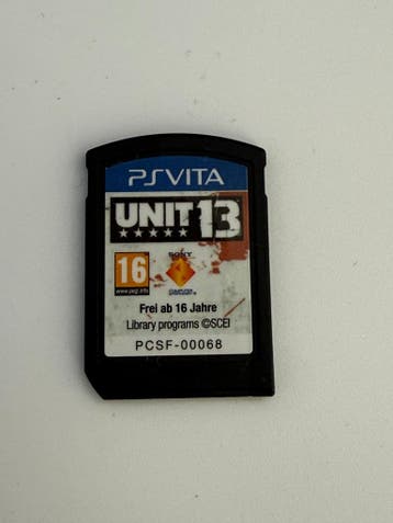 Unit 13 - PS Vita, Games en Spelcomputers, Verzenden, Gebruikt