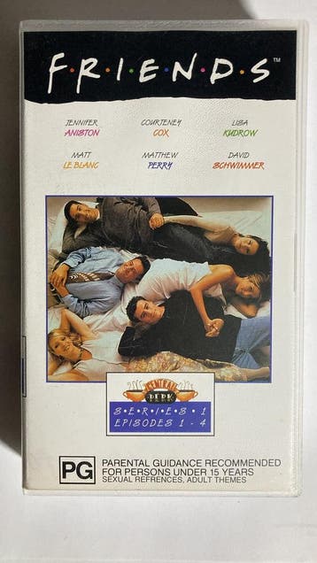 FRIENDS SERIES 1 EPISODES 1 - 4 (IMPORT WITHOUT DUTCH SUBS), Gebruikt