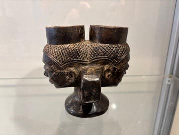 Beker - Hout, Antiek en Kunst