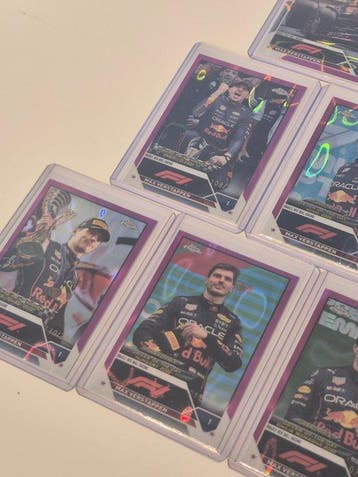 2022 Topps Chrome F1 Max Verstappen 102, 163, 170, 165, 178,