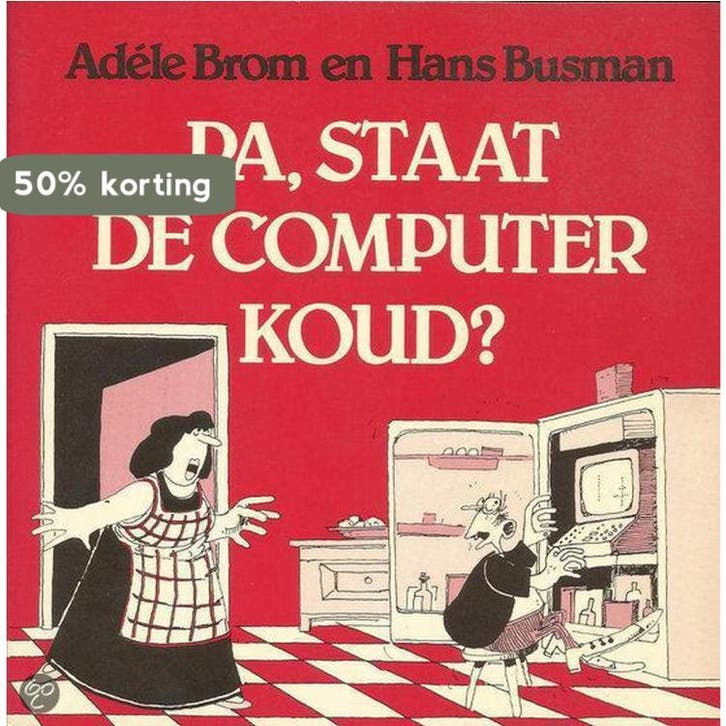 Pa staat de computer koud 9789068060218 Brom, Boeken, Stripverhalen, Gelezen, Verzenden