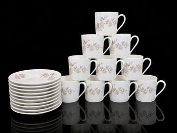 Limoges - Georges Boyer - Koffieservies (20) - Floride