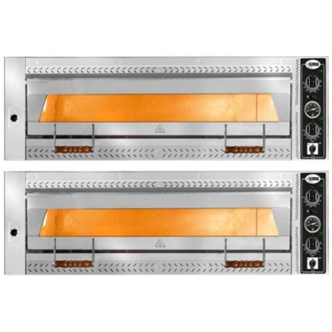 Pizzaoven | MAXIMA V | Elektrisch | 6+6x Ø35cm | 85°C/455°C, Zakelijke goederen, Horeca | Keukenapparatuur, Nieuw in verpakking
