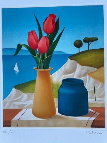 Roberto Masi (1940-2011) - Tulipani Rossi