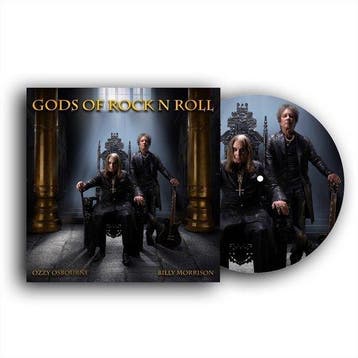 Billy Morrison & Ozzy Osbourne - Gods Of Rock N Roll (12..., TV, Hi-fi & Vidéo, Tourne-disques, Verzenden