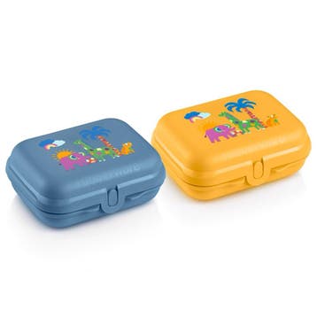 Tupperware Kinder Broodtrommels Jungle, Verzenden