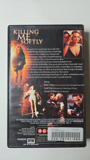 KILLING ME SOFTLY (EX RENTAL) (VHS), Cd's en Dvd's, VHS | Film, Gebruikt