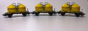 Märklin H0 - 4759 - Modeltrein goederenwagon (3) - Gele