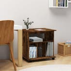 vidaXL Rolkast 60x45x60 cm bewerkt hout gerookt eikenkleurig, Huis en Inrichting, Kasten | Overige, Verzenden, Nieuw