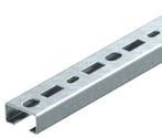 Perforated C-Profiel Rail 200x35x18mm Staal - 1104268 [2, Verzenden