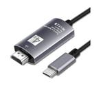 DrPhone USB-C naar HDMI Adapter kabel - 4K 60Hz - HDTV, Verzenden, Nieuw