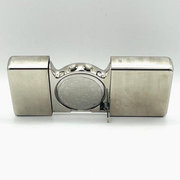 Bureauklok - Ontwerp Messing - 1990-2000 - Zippo, Nieuw
