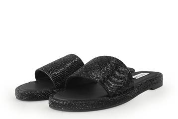 Steve Madden Muiltjes in maat 38 Zwart, Kleding | Dames, Schoenen, Verzenden, Zwart, Steve Madden, Zo goed als nieuw