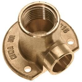 Bonfix soldeerfitting muurplaat messing 1/2 x 15 mm binnend, Doe-het-zelf en Bouw, Verzenden, Nieuw