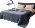 Waterdichte Deken 152x203cm | Retour deal | -34% Korting, Verzenden, Tweepersoons, Grijs, Deken of Dekbed