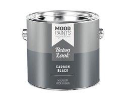 Moodpaints Muurverf Betonlook - 2500 ml - Carbon Black, Verzenden, Nieuw